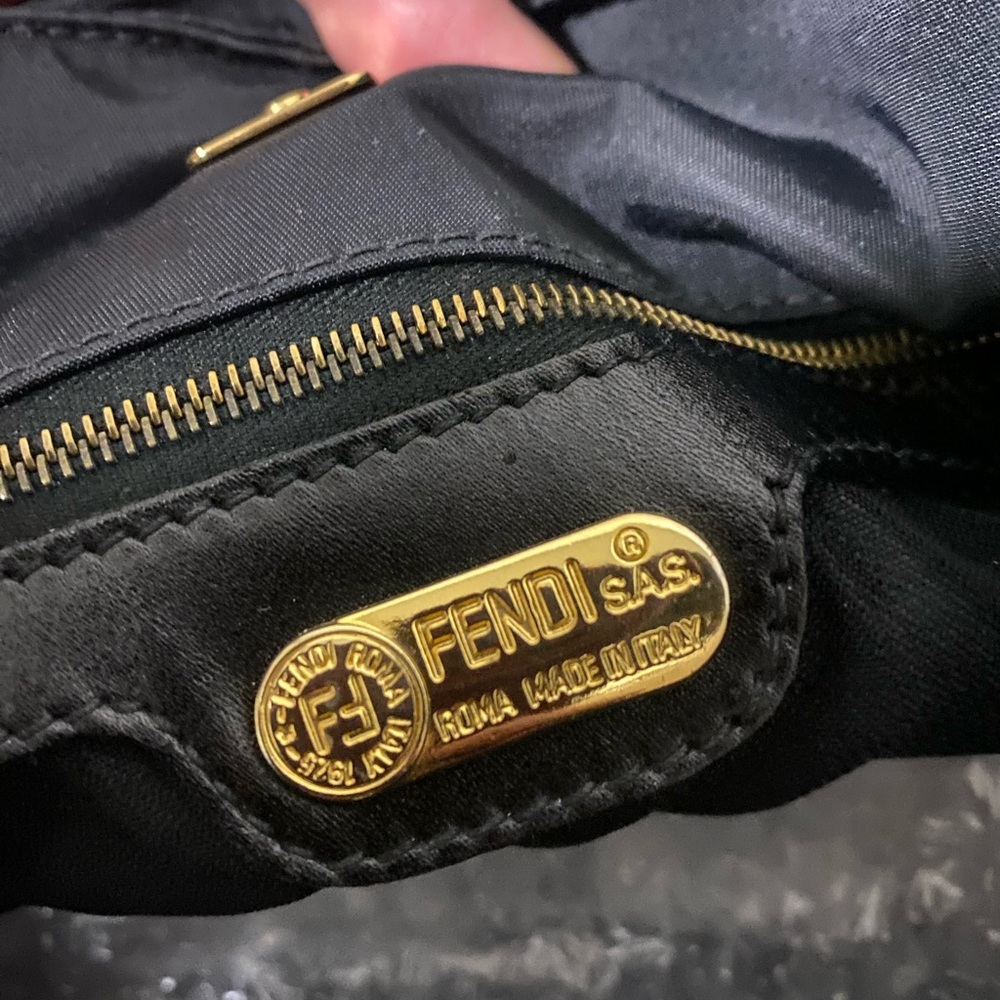 Authentic Fendi Nylon Tote/Shoulder Bag - Picture 6 of 17